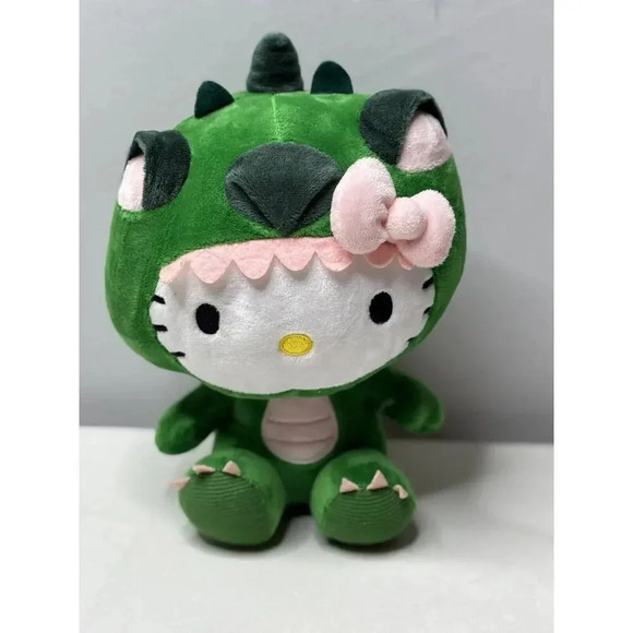 Hello Kitty Plush Toy Green Dragon. Sanrio Official. - Picture 1 of 5